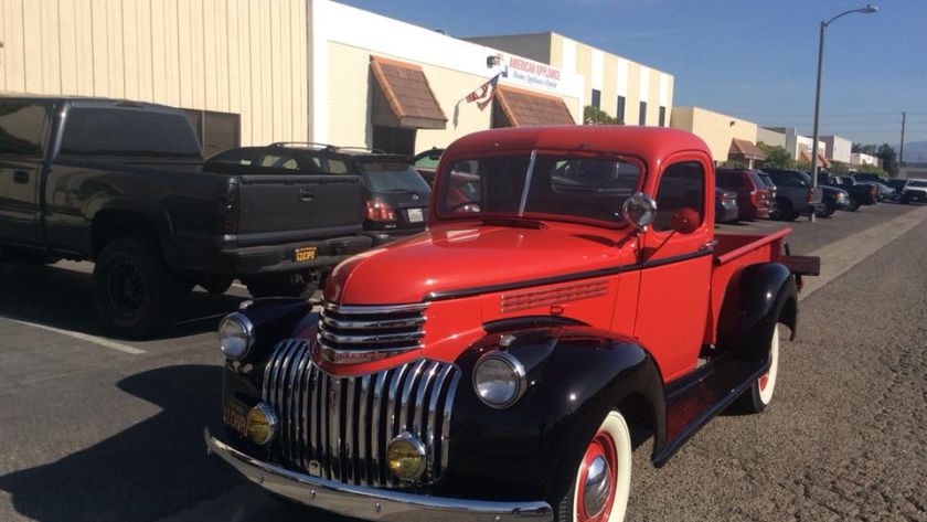 Red Truck Restoration Huntington Beach