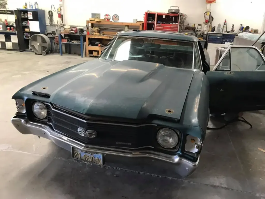 El Camino Restoration at Coastline Classic Car Restorations
