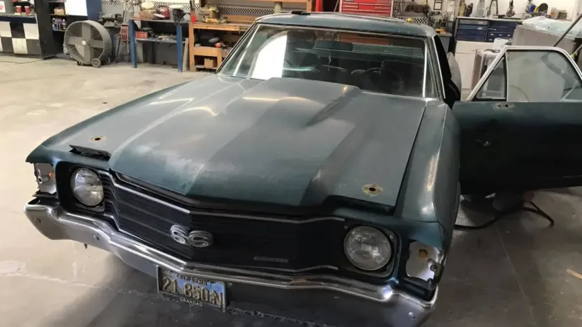 El Camino Restoration at Coastline Classic Car Restorations