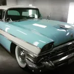 Light Blue Classic Car Restoration in Huntington Beach
