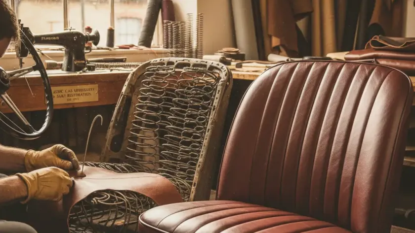 Classic Car Upholstery & Seat Restoration in Huntington Beach