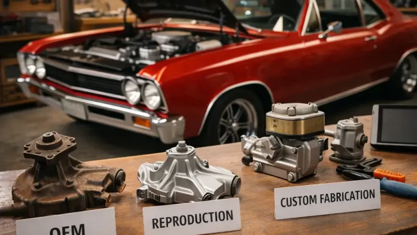 How to Source Rare Classic Car Parts - OEM, Reproduction & Custom Fabrication