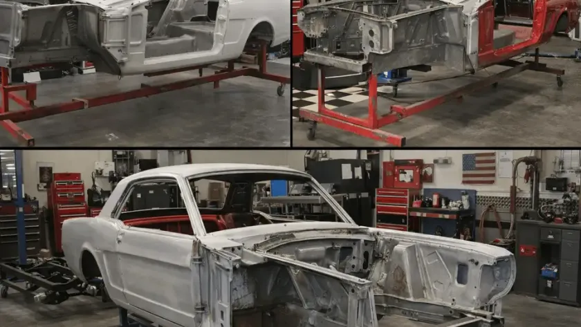 Ford Mustang Frame Off Restoration Work