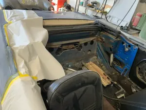 Mustang Seat Restoration in Huntington Beach