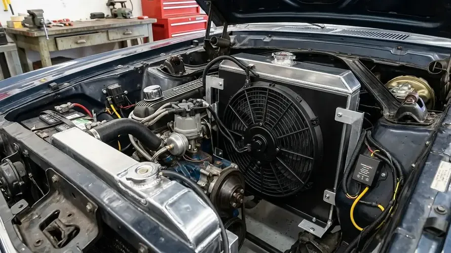 Electric Fan Conversion for Classic Cars
