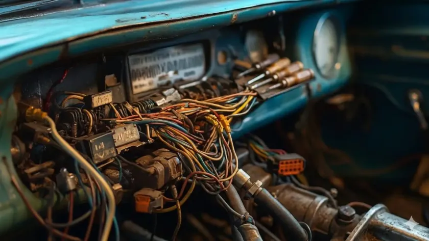 Burning Smell in Your Classic Car Causes, Fire Risk