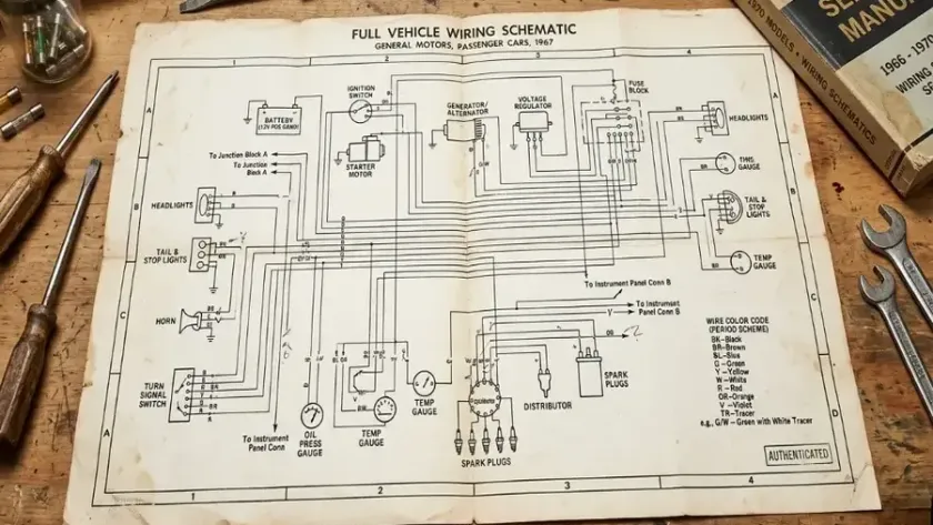 Classic Car Wiring Diagram