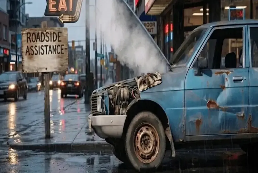 Classic Car Overheats in Traffic