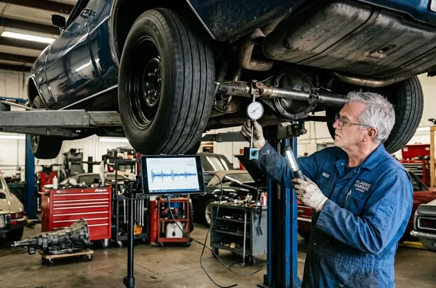 Diagnose Driveline Vibration in Classic Cars