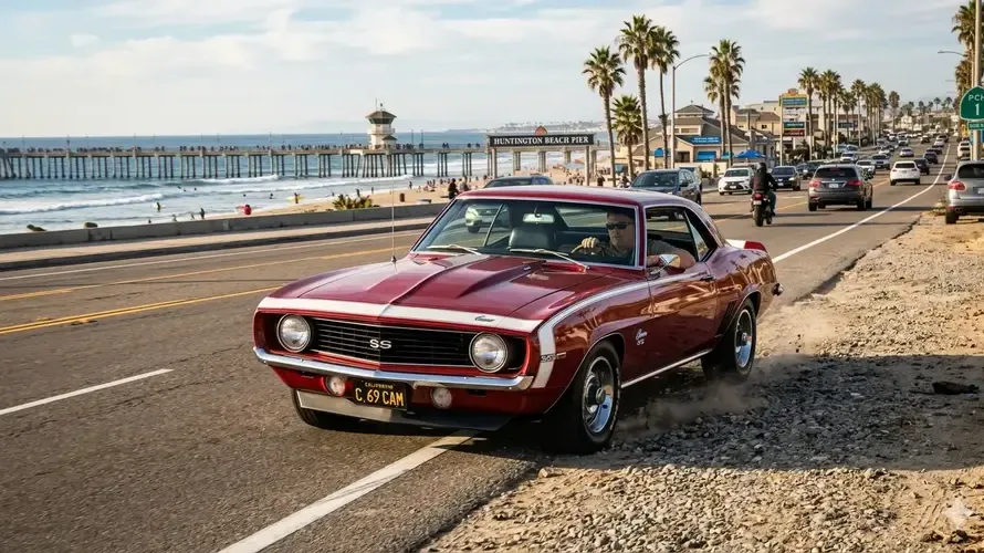 Classic Car Pulling to One Side