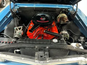 Chevy Malibu Restoration - Engine Bay